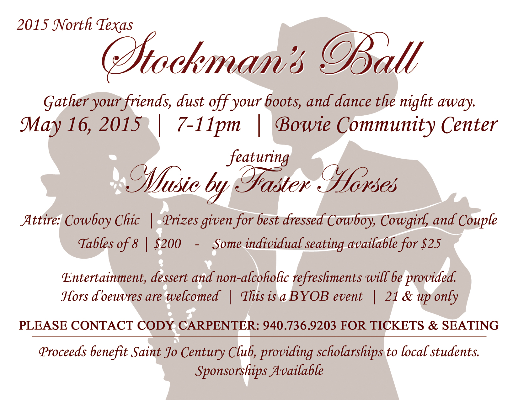 Stockman's Ball @ Bowie Community Center