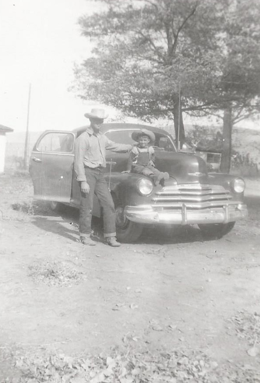 bob and father as a young boy