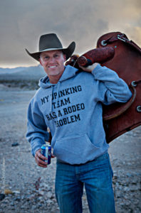 Doty modeling for RANK Clothing. (Courtesy of Brian Doty)